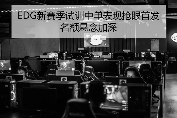 EDG新赛季试训中单表现抢眼首发名额悬念加深
